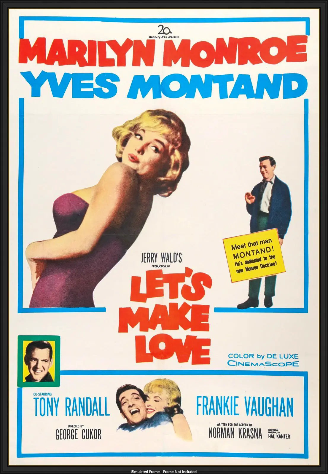 Let's Make Love (1960) original movie poster for sale at Original Film Art - Vintage Movie Posters