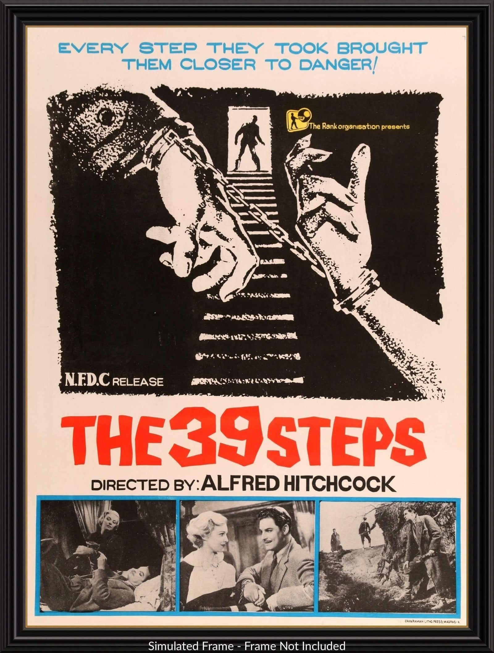 39 Steps (1935) original movie poster for sale at Original Film Art - Vintage Movie Posters