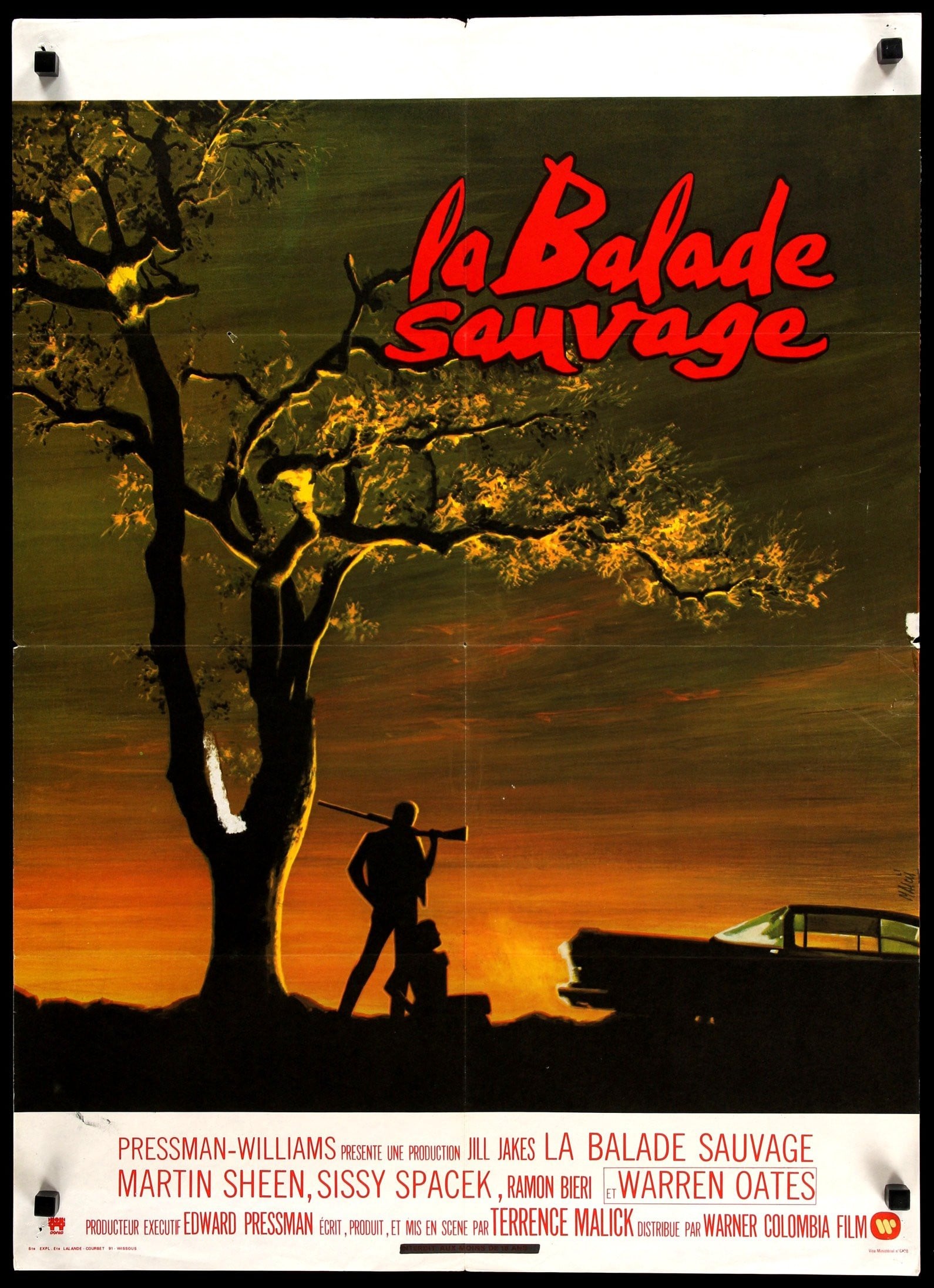 Badlands (1974) original movie poster for sale at Original Film Art - Vintage Movie Posters
