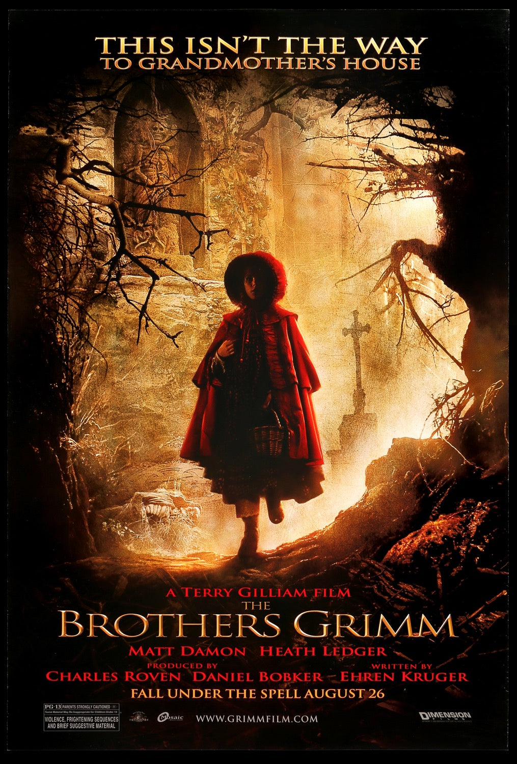 Brothers Grimm (2005) original movie poster for sale at Original Film Art - Vintage Movie Posters