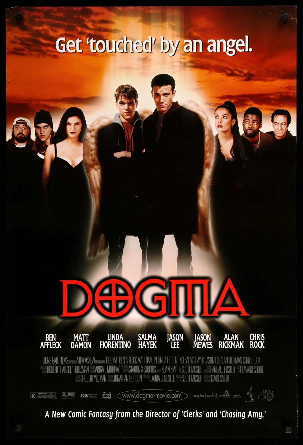 Dogma (1999) original movie poster for sale at Original Film Art - Vintage Movie Posters