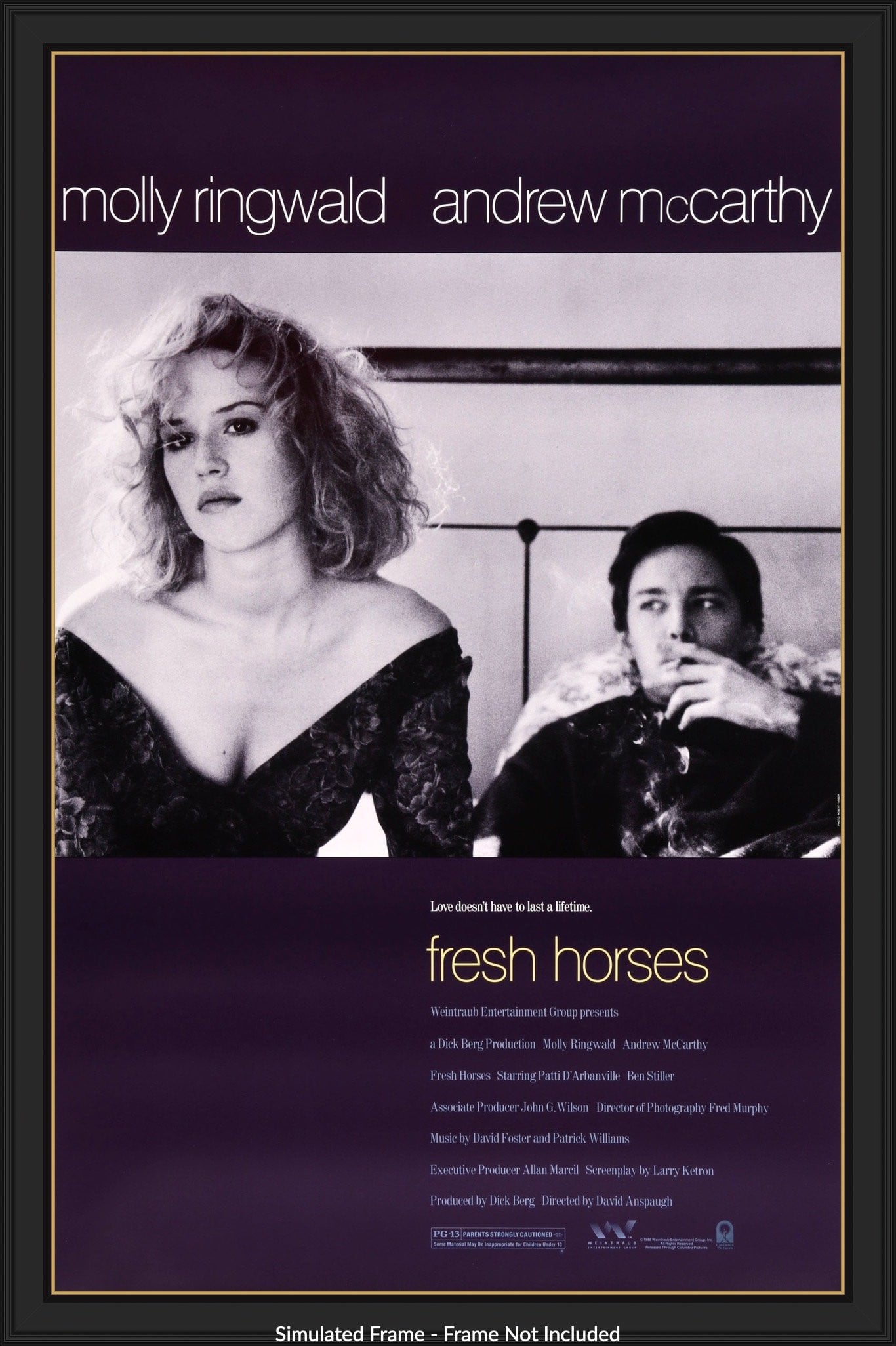 Fresh Horses (1988) original movie poster for sale at Original Film Art - Vintage Movie Posters