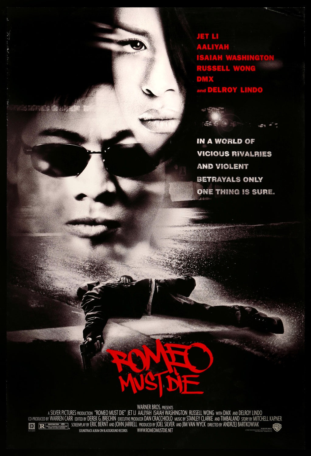 Romeo Must Die (2000) original movie poster for sale at Original Film Art - Vintage Movie Posters