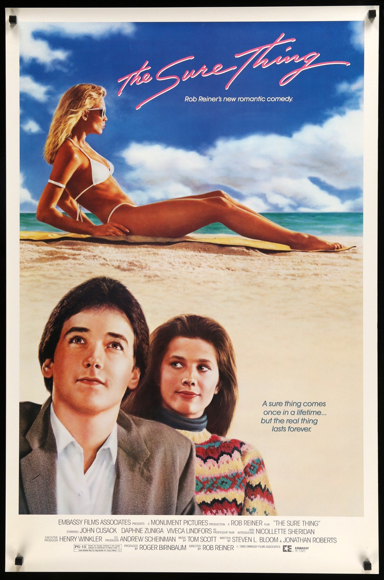 Sure Thing (1985) original movie poster for sale at Original Film Art - Vintage Movie Posters