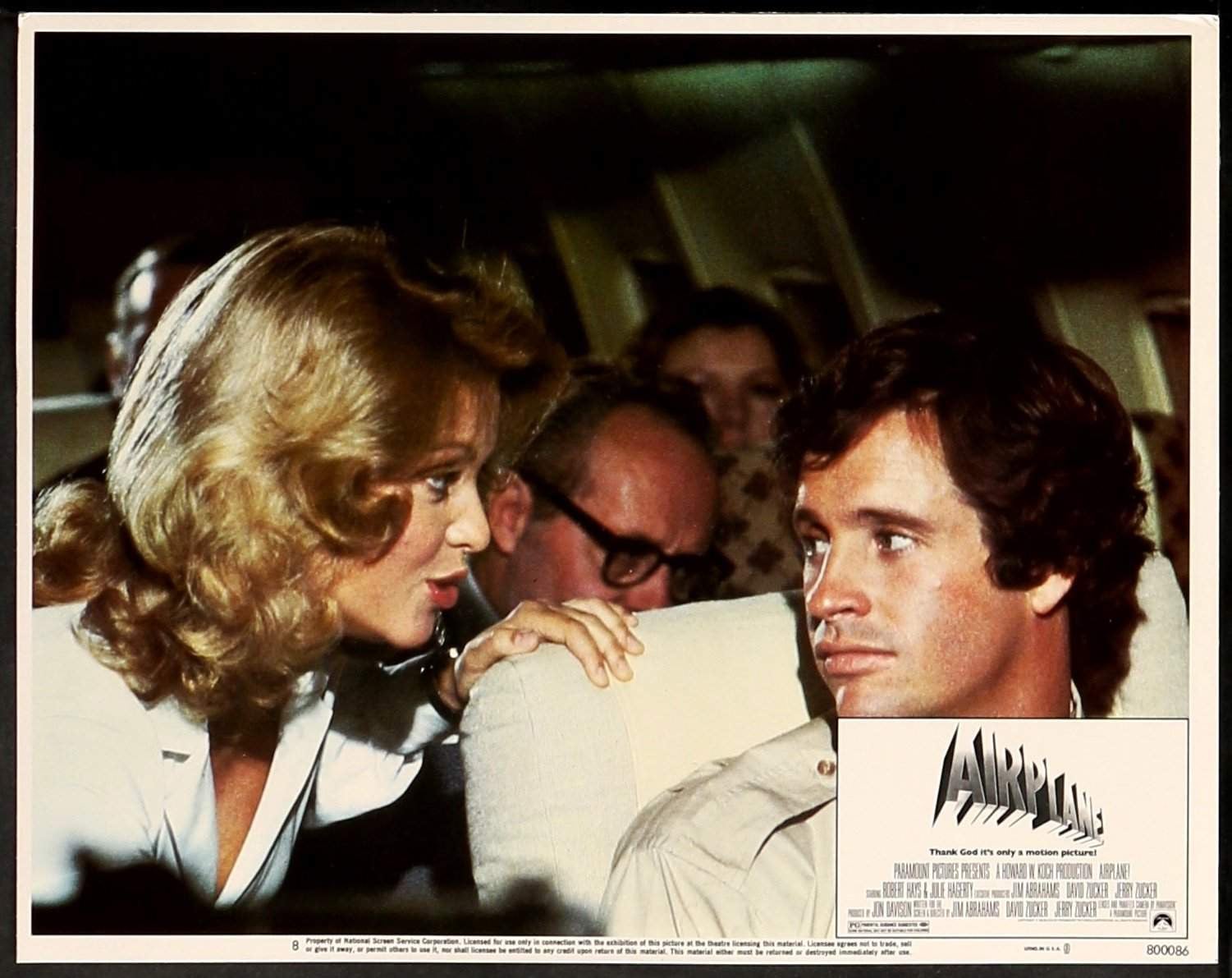 Airplane (1980) Lobby Card original movie poster for sale at Original Film Art - Vintage Movie Posters