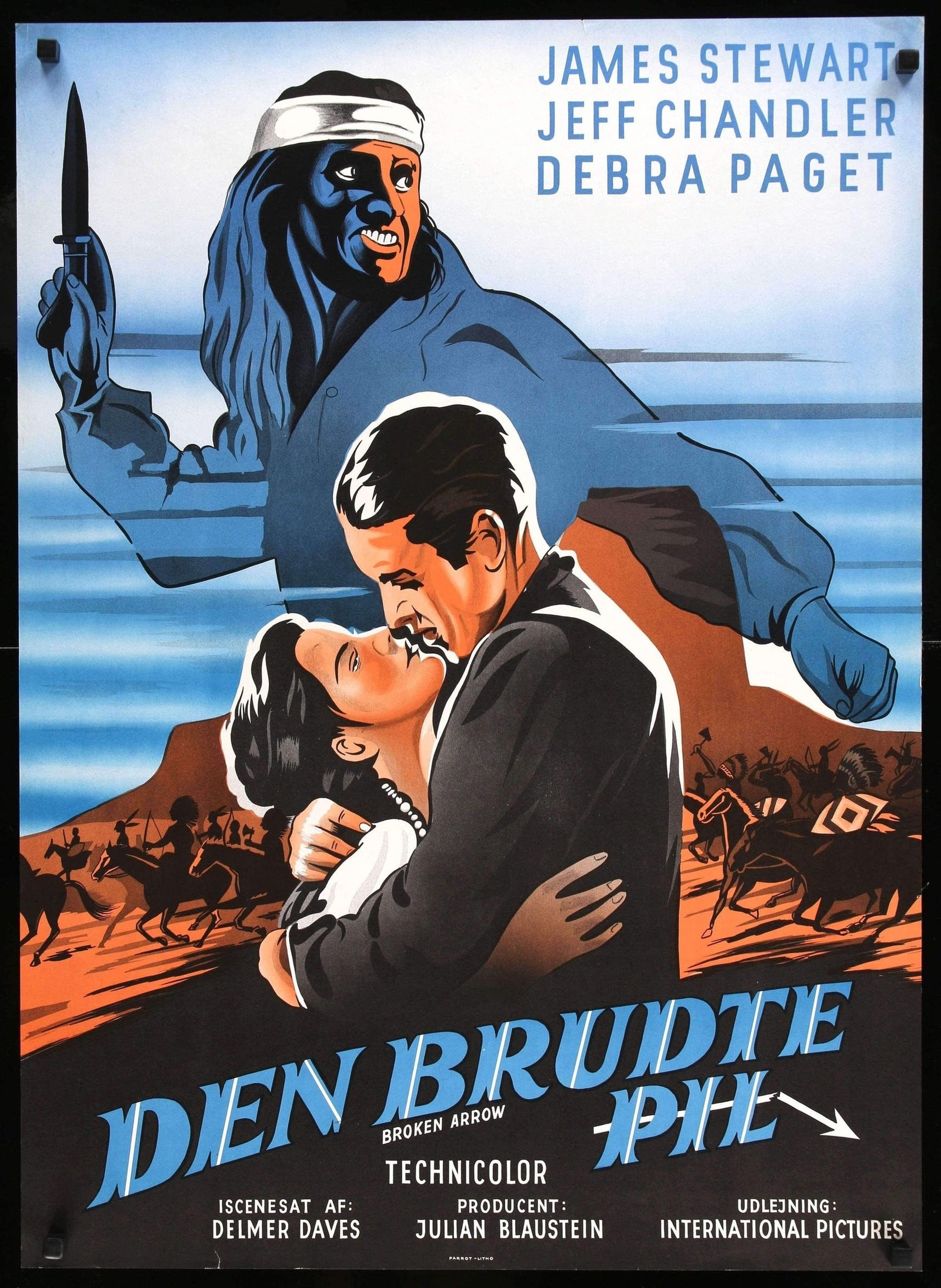 Broken Arrow (1950) original movie poster for sale at Original Film Art - Vintage Movie Posters