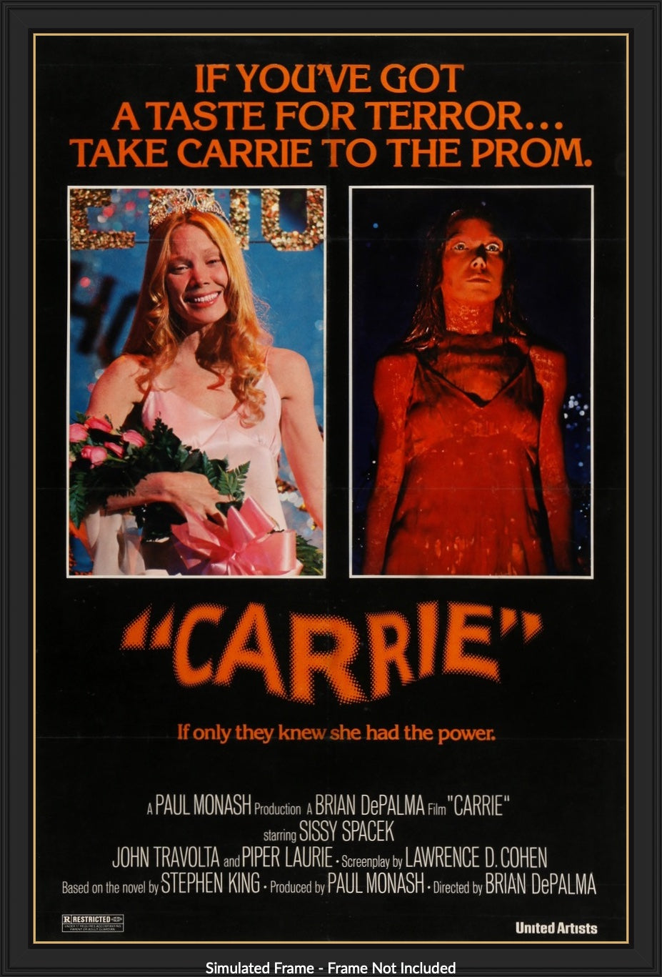 Carrie (1976) original movie poster for sale at Original Film Art - Vintage Movie Posters