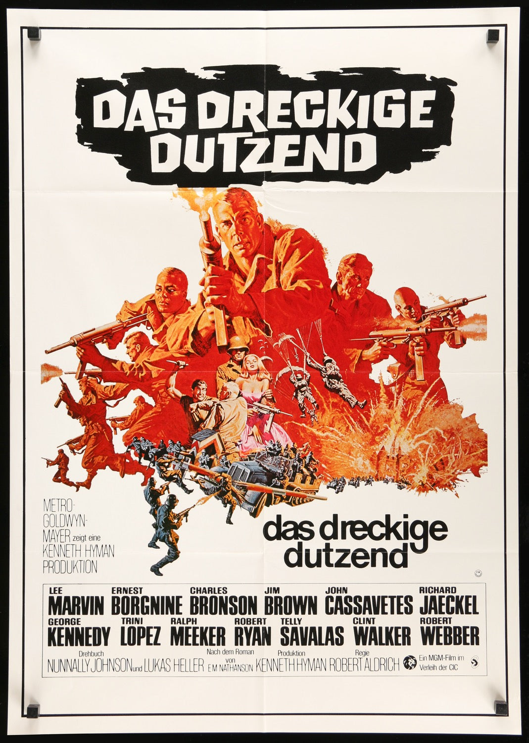 Dirty Dozen (1967) original movie poster for sale at Original Film Art - Vintage Movie Posters