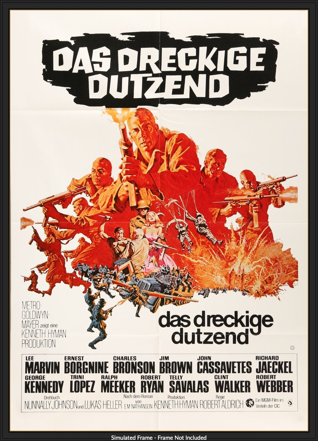 Dirty Dozen (1967) original movie poster for sale at Original Film Art - Vintage Movie Posters