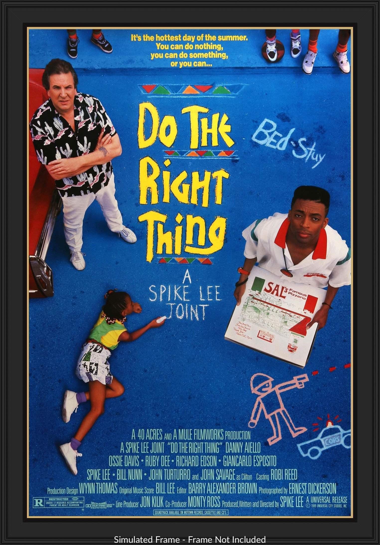Do the Right Thing (1989) original movie poster for sale at Original Film Art - Vintage Movie Posters