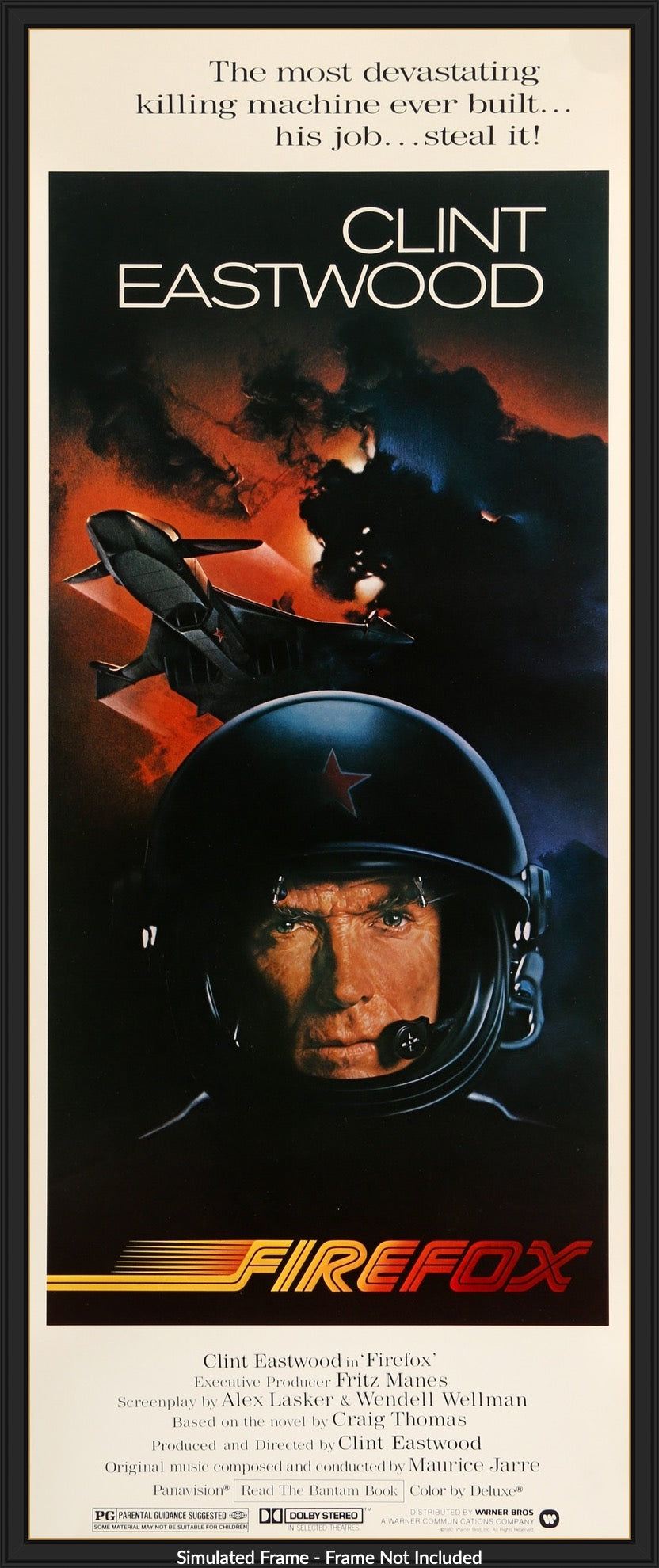 Firefox (1982) original movie poster for sale at Original Film Art - Vintage Movie Posters