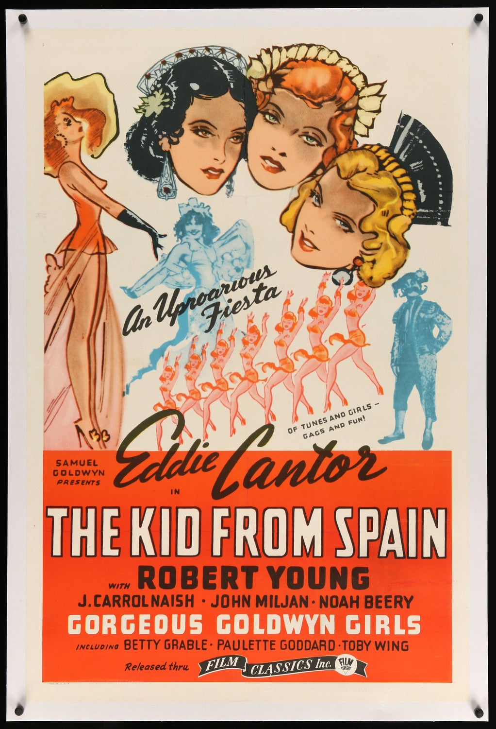Kid From Spain (1932) original movie poster for sale at Original Film Art - Vintage Movie Posters