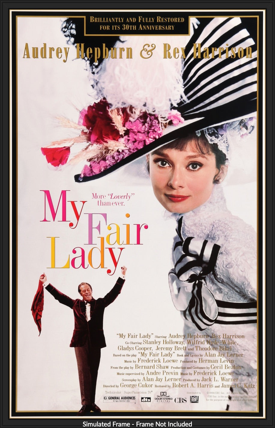 My Fair Lady (1964) original movie poster for sale at Original Film Art - Vintage Movie Posters