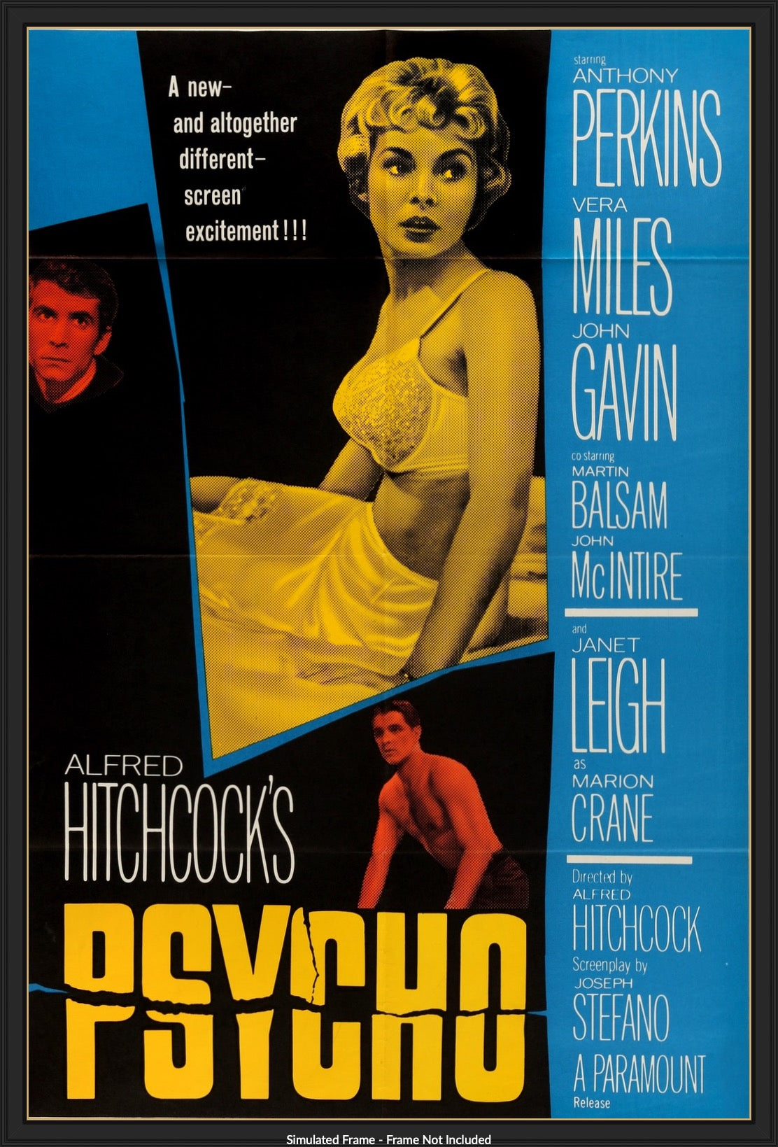Psycho (1960) original movie poster for sale at Original Film Art - Vintage Movie Posters