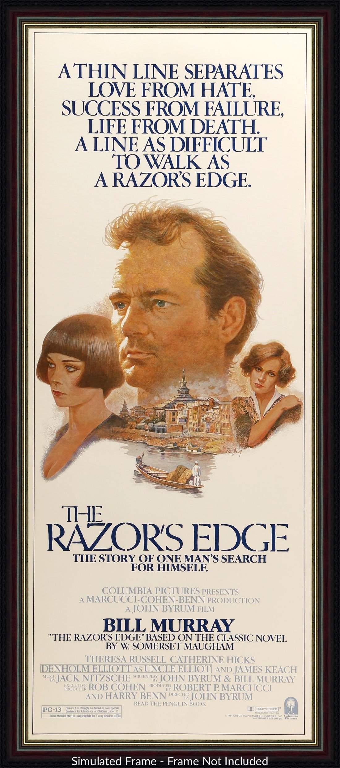 Razor's Edge (1984) original movie poster for sale at Original Film Art - Vintage Movie Posters