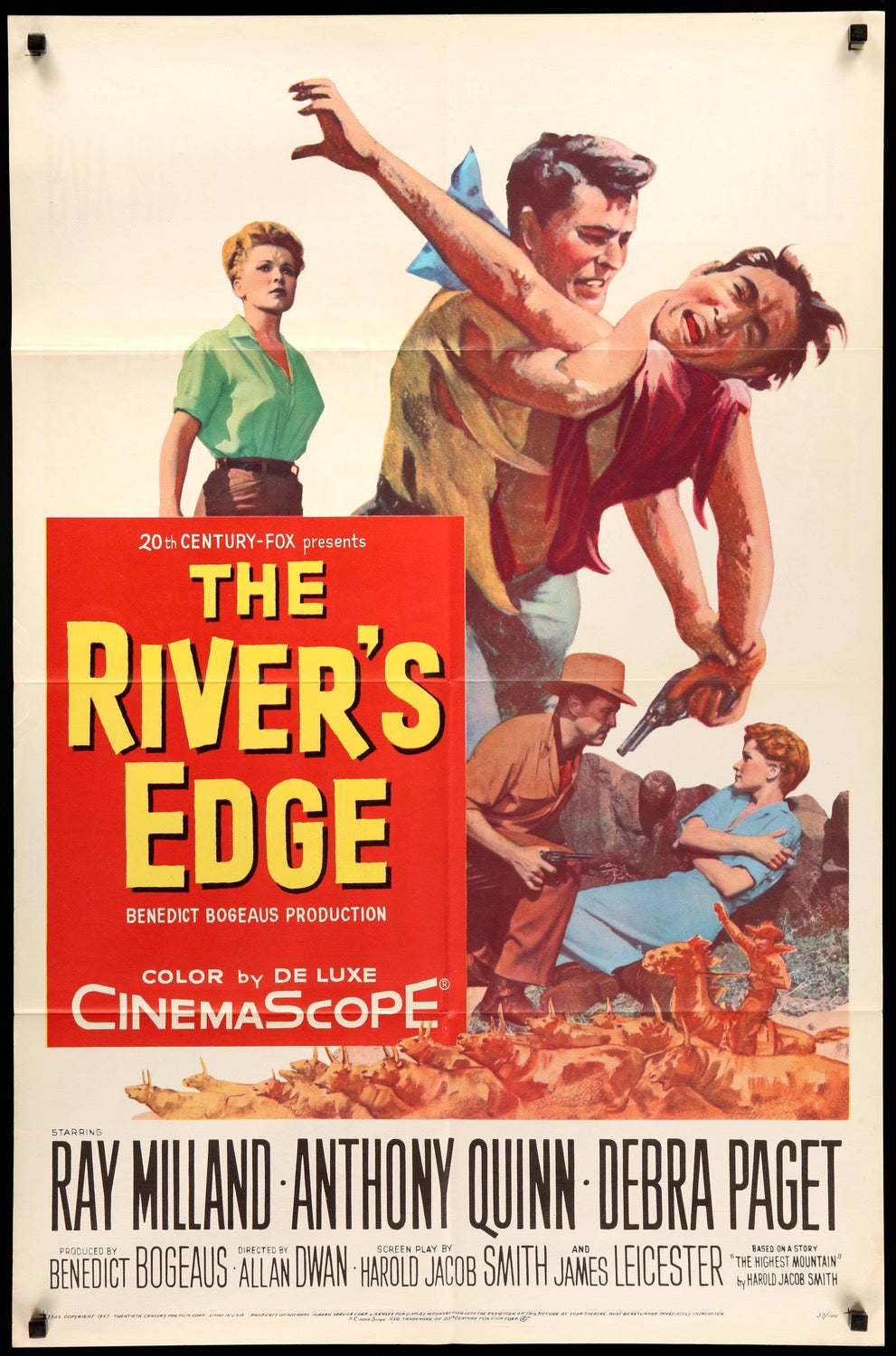 River's Edge (1957) original movie poster for sale at Original Film Art - Vintage Movie Posters
