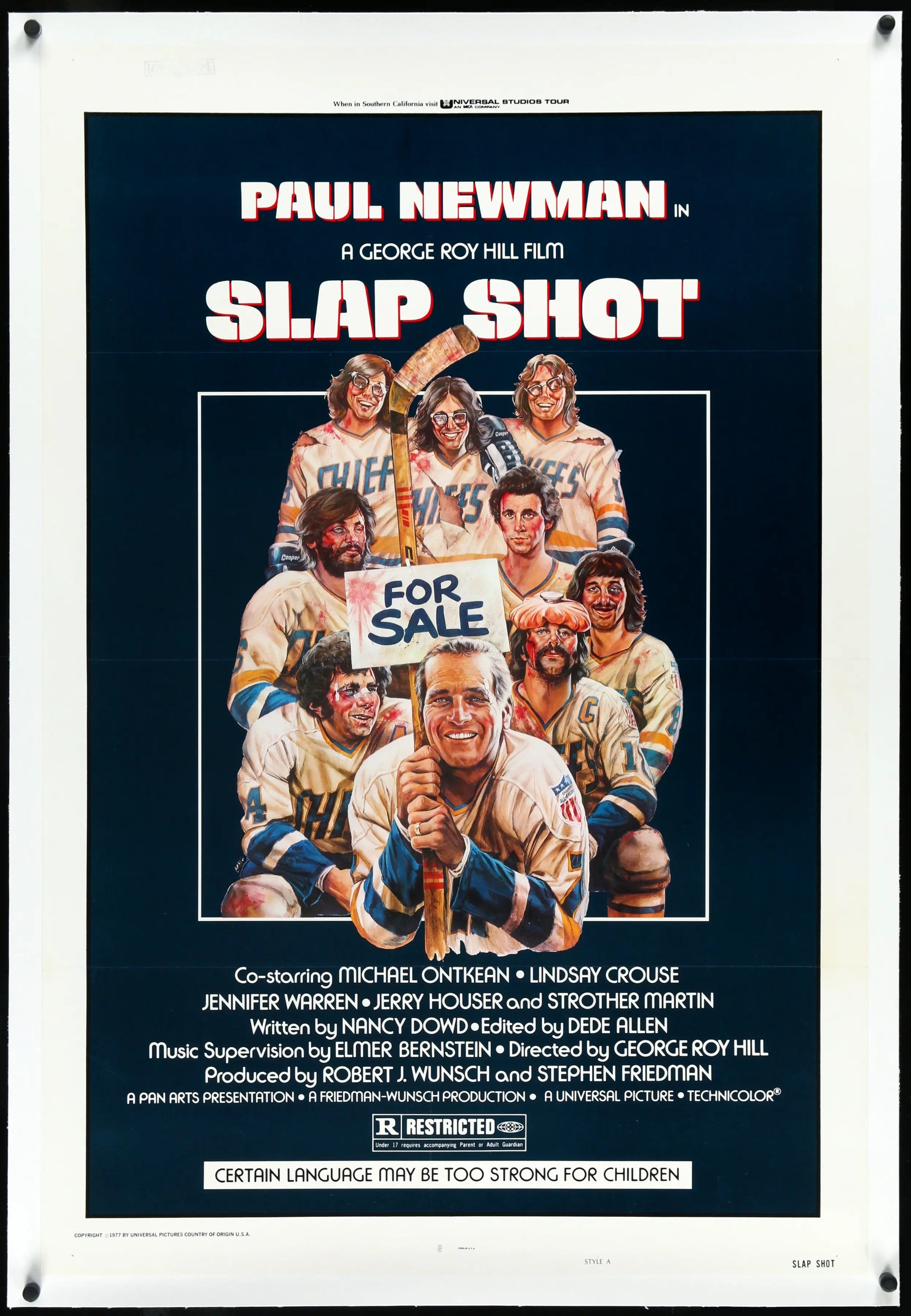 Slap Shot (1977) original movie poster for sale at Original Film Art - Vintage Movie Posters