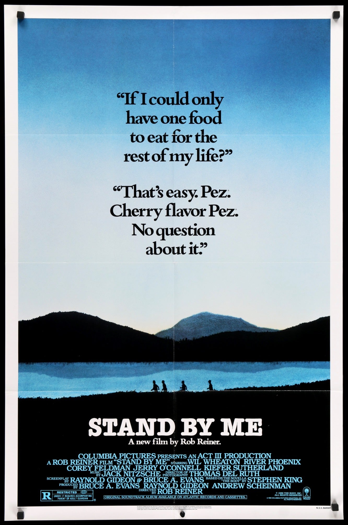 Stand By Me (1986) original movie poster for sale at Original Film Art - Vintage Movie Posters