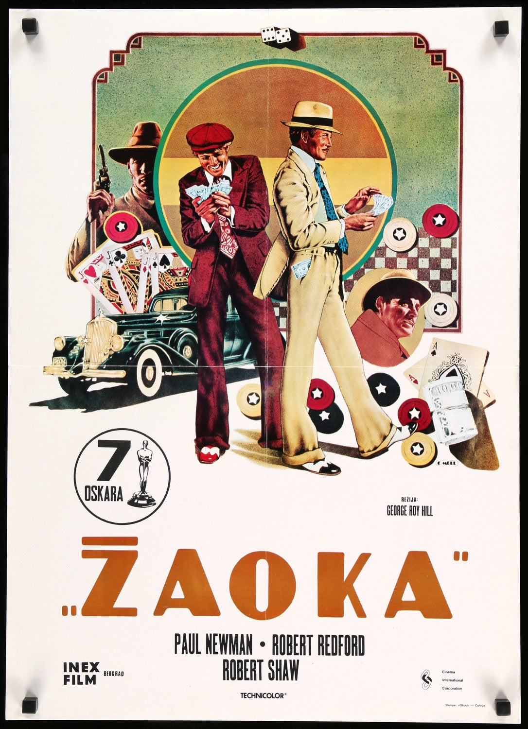 Sting (1973) original movie poster for sale at Original Film Art - Vintage Movie Posters