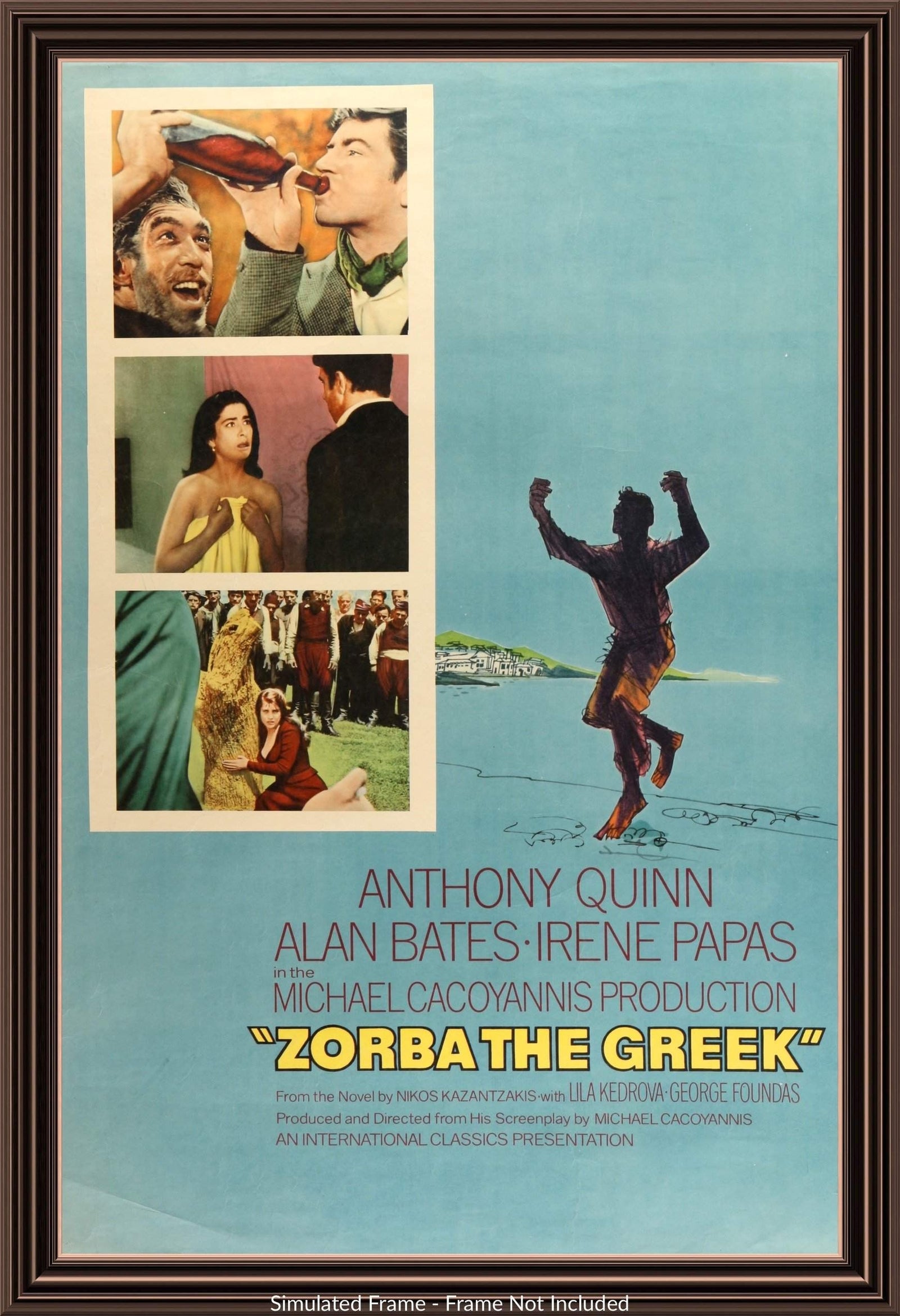 Zorba the Greek (1964) original movie poster for sale at Original Film Art - Vintage Movie Posters
