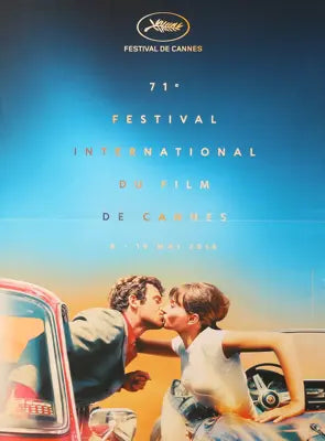 71st Cannes Film Festival (2018) original movie poster for sale at Original Film Art - Vintage Movie Posters