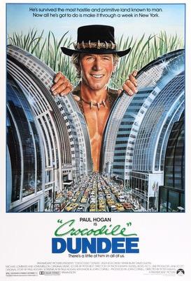 Crocodile Dundee (1986) original movie poster for sale at Original Film Art