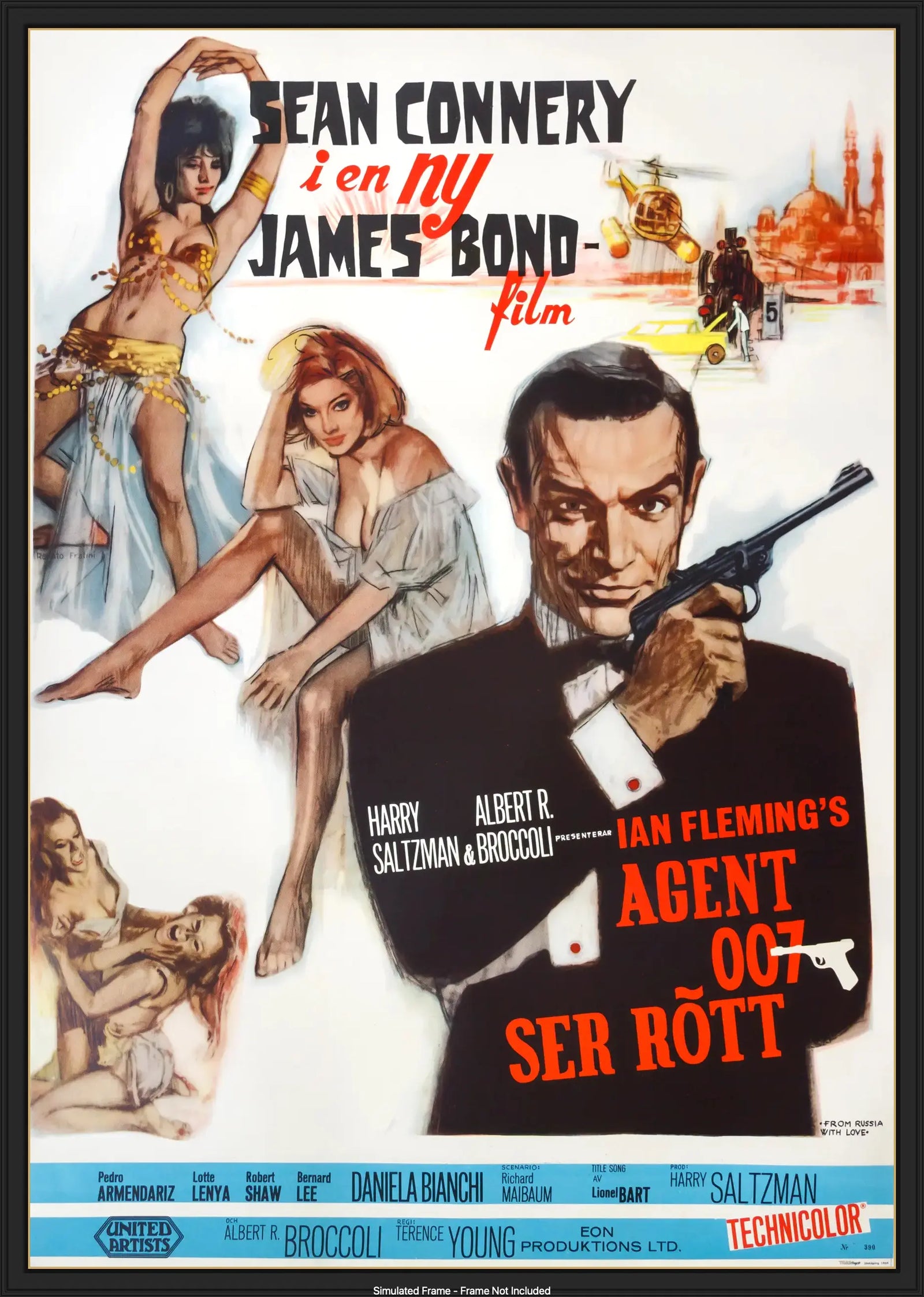 From Russia with Love (1963) original movie poster for sale at Original Film Art - Vintage Movie Posters