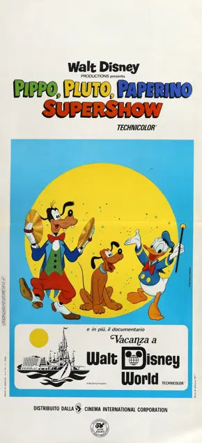 Goofy, Pluto and Donald Duck Supershow (1973) original movie poster for sale at Original Film Art - Vintage Movie Posters