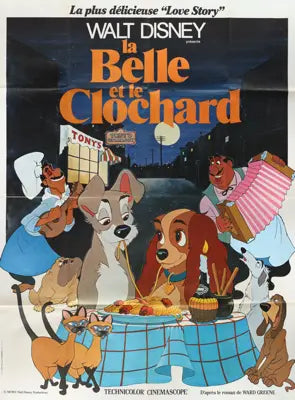 Lady and the Tramp (1955) original movie poster for sale at Original Film Art - Vintage Movie Posters