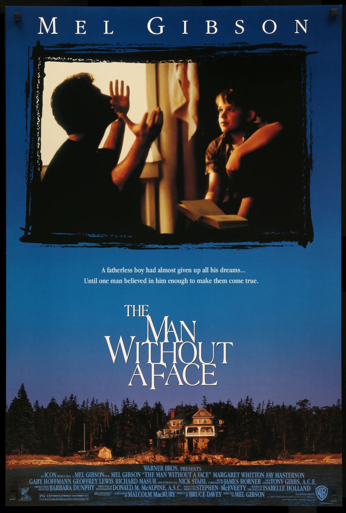 Man Without a Face (1993) original movie poster for sale at Original Film Art
