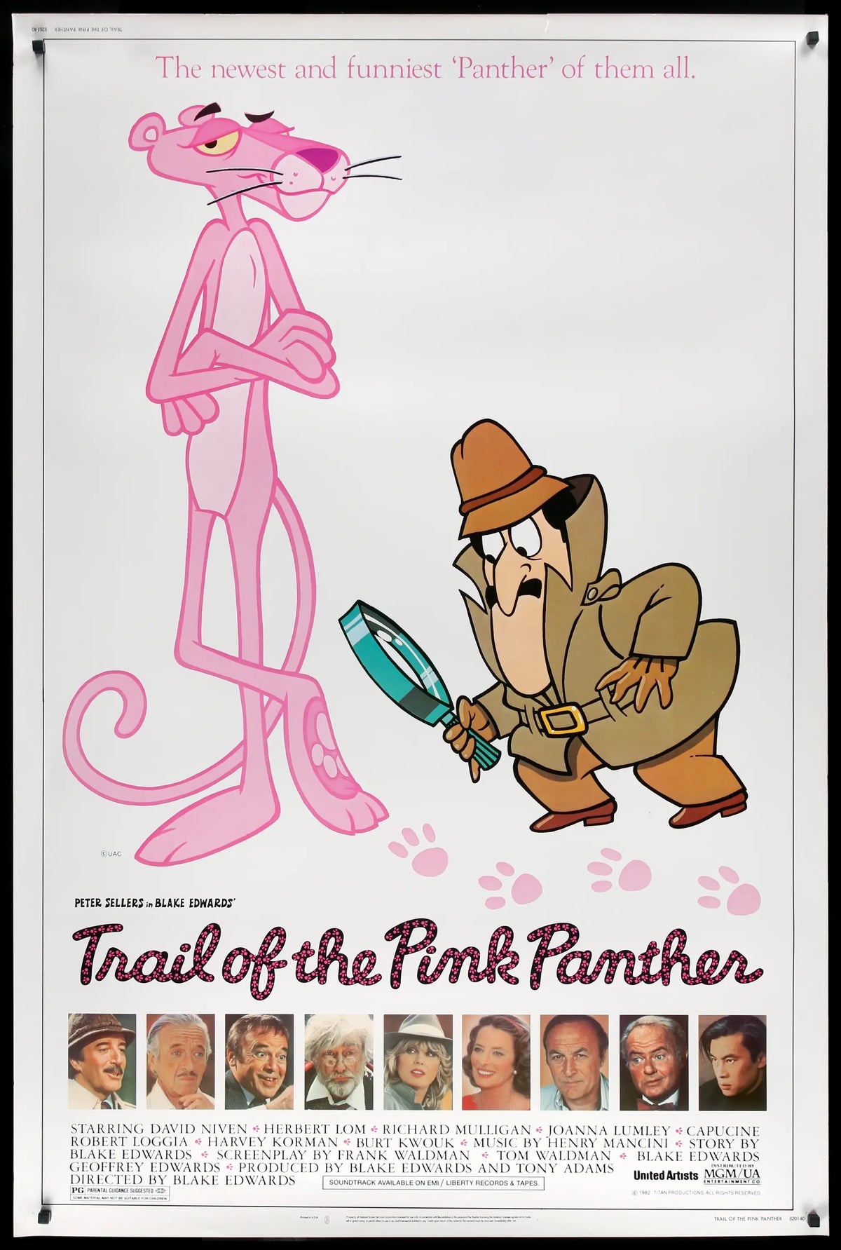 Trail of the Pink Panther (1982) original movie poster for sale at Original Film Art