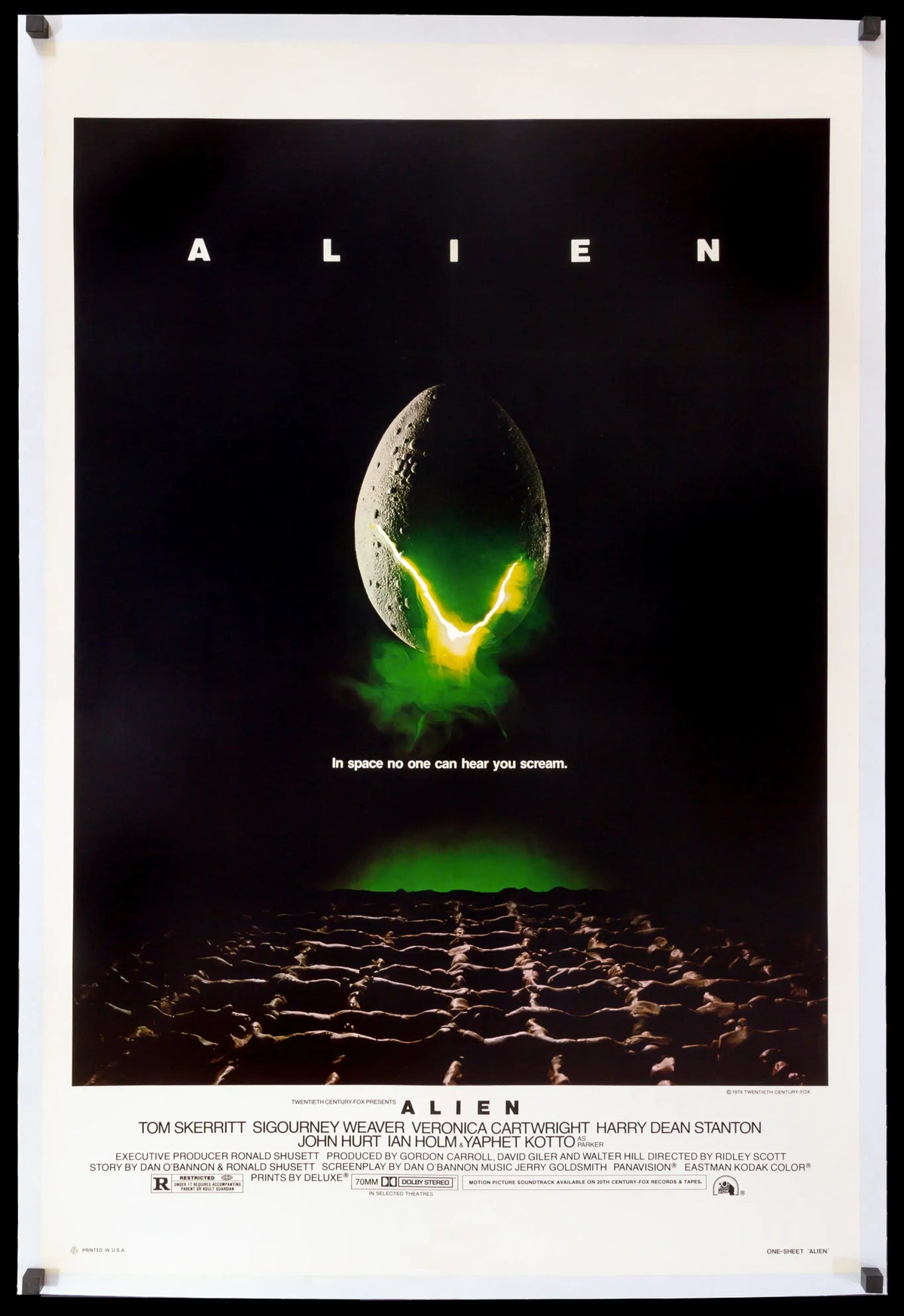 Alien (1979) original movie poster for sale at Original Film Art