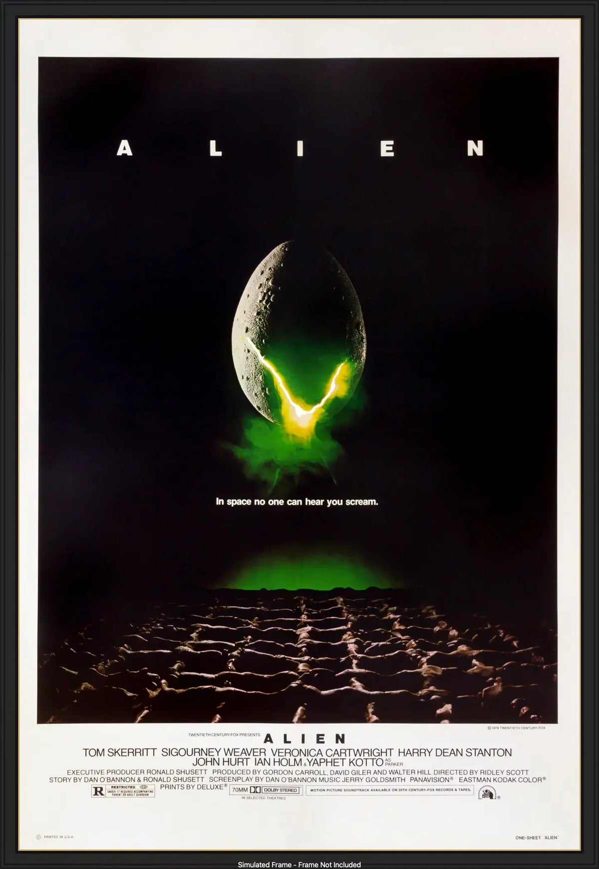 Alien (1979) original movie poster for sale at Original Film Art - Vintage Movie Posters