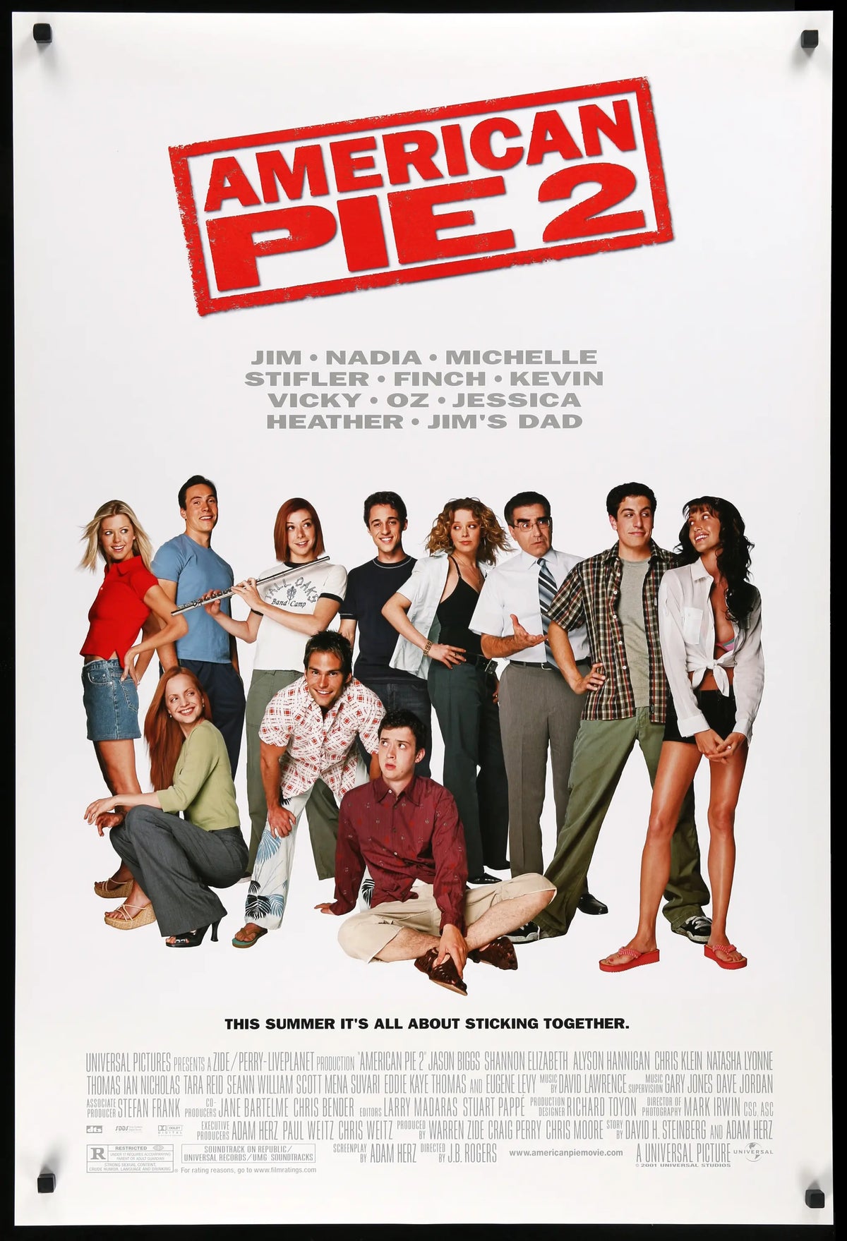 American Pie 2 (2001) original movie poster for sale at Original Film Art
