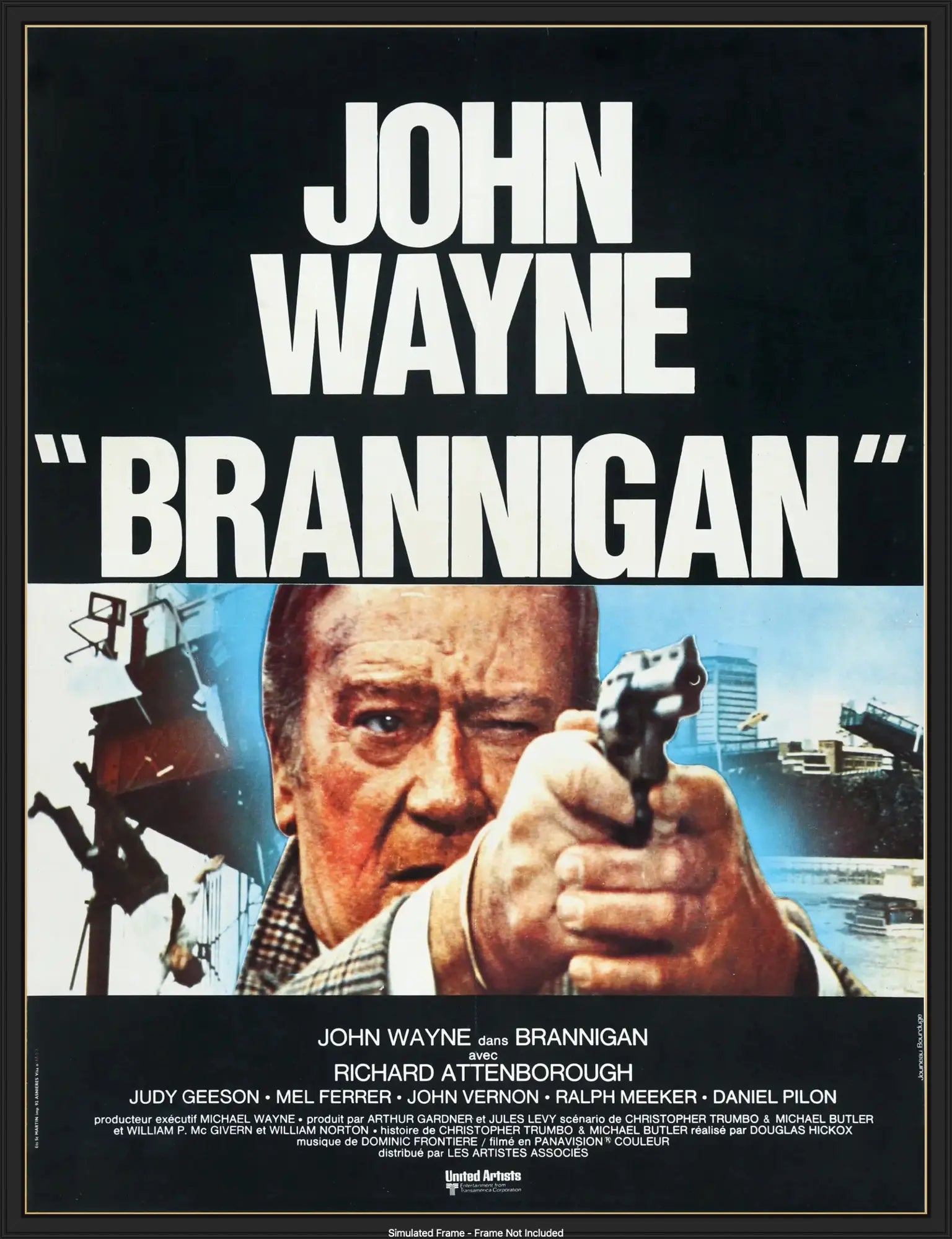 Brannigan! (1975) original movie poster for sale at Original Film Art - Vintage Movie Posters
