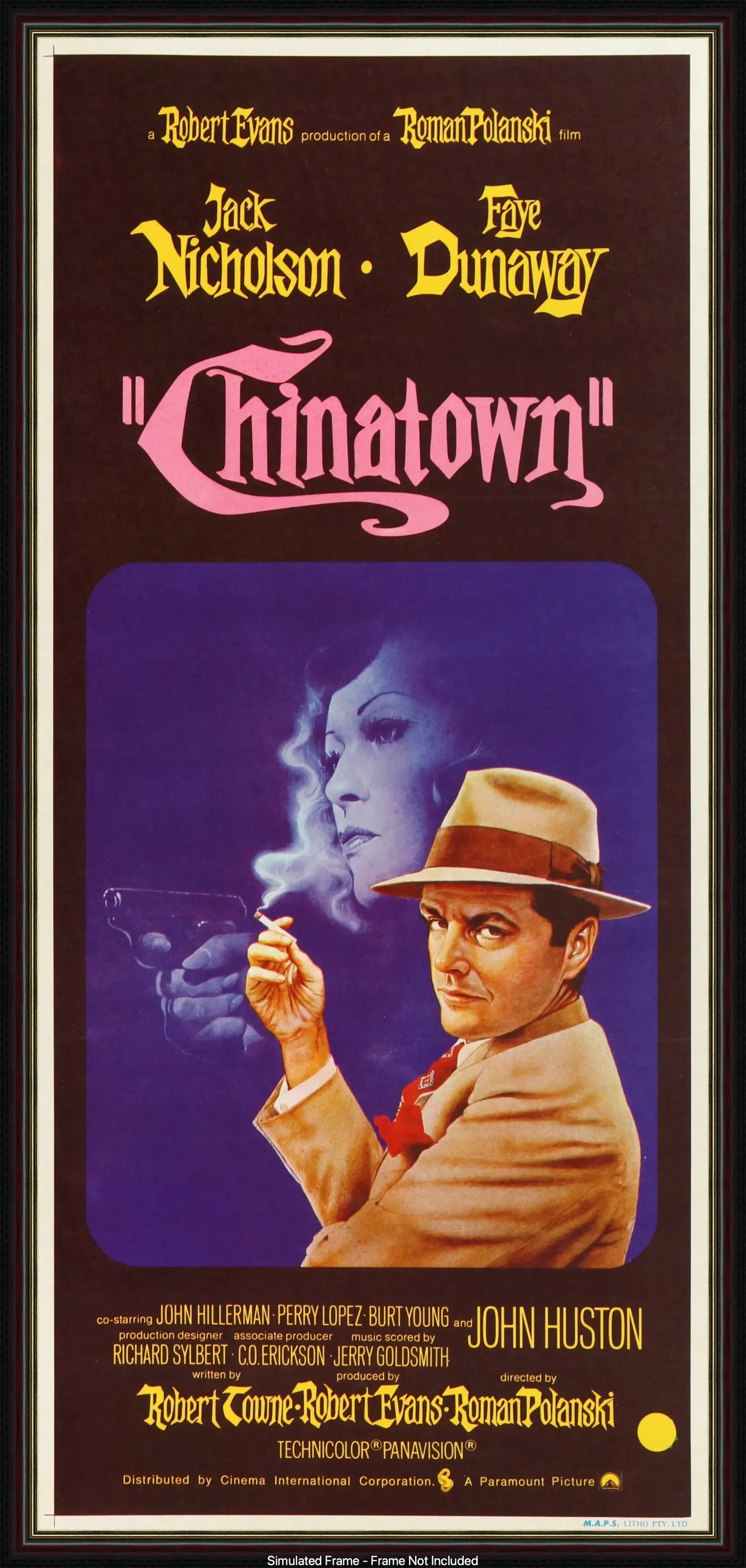 Chinatown (1974) original movie poster for sale at Original Film Art - Vintage Movie Posters