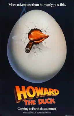 Howard the Duck (1986) original movie poster for sale at Original Film Art - Vintage Movie Posters
