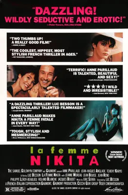La Femme Nikita (1990) original movie poster for sale at Original Film Art - Vintage Movie Posters