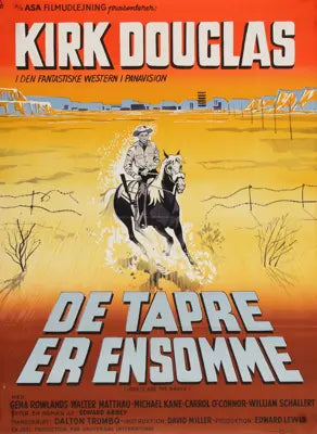 Lonely Are the Brave (1962) original movie poster for sale at Original Film Art - Vintage Movie Posters