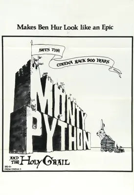 Monty Python and the Holy Grail (1975) original movie poster for sale at Original Film Art