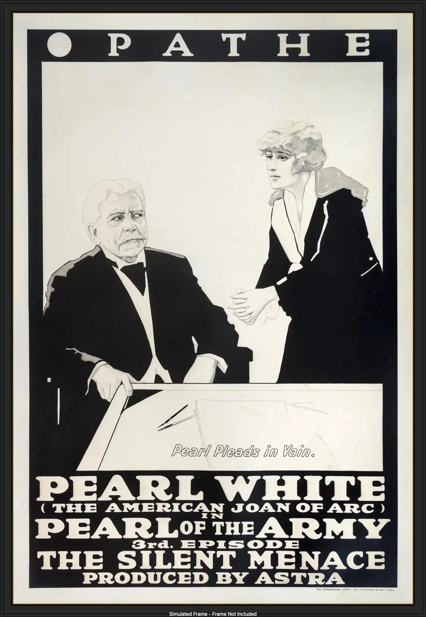 Pearl of the Army (1916) original movie poster for sale at Original Film Art