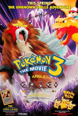 Pokemon 3: The Movie (2001) original movie poster for sale at Original Film Art