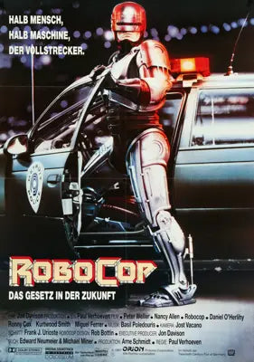 Robocop (1987) original movie poster for sale at Original Film Art - Vintage Movie Posters