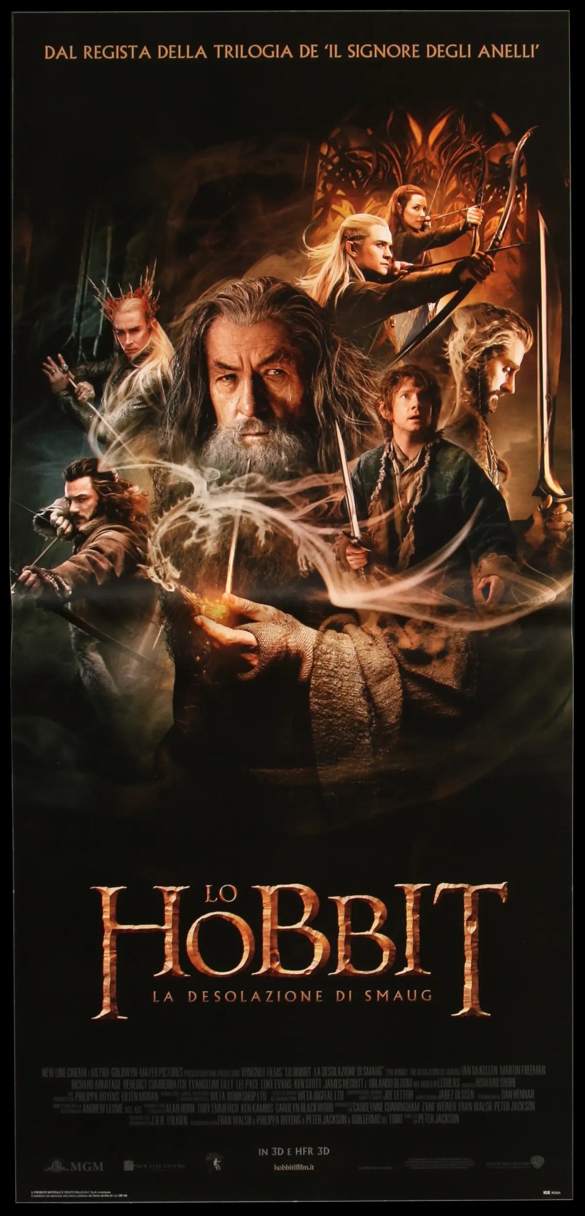 Hobbit - The Desolation of Smaug (2013) original movie poster for sale at Original Film Art - Vintage Movie Posters