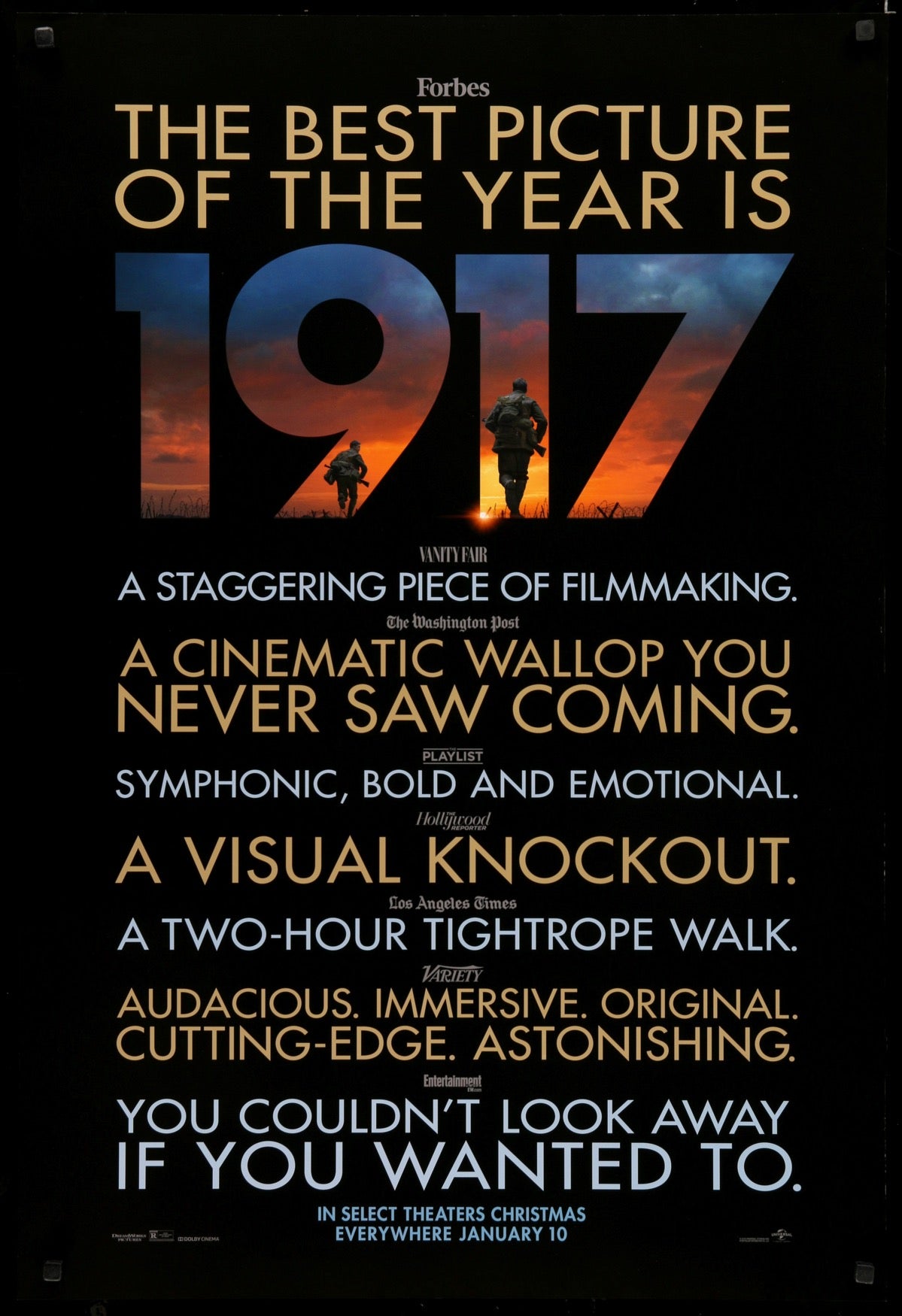 1917 (2019) original movie poster for sale at Original Film Art - Vintage Movie Posters