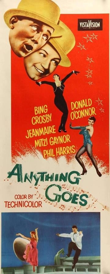 Anything Goes (1956) original movie poster for sale at Original Film Art