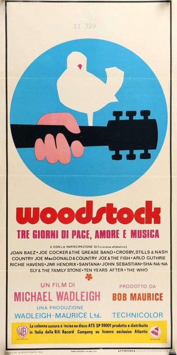 Woodstock (1970) original movie poster for sale at Original Film Art