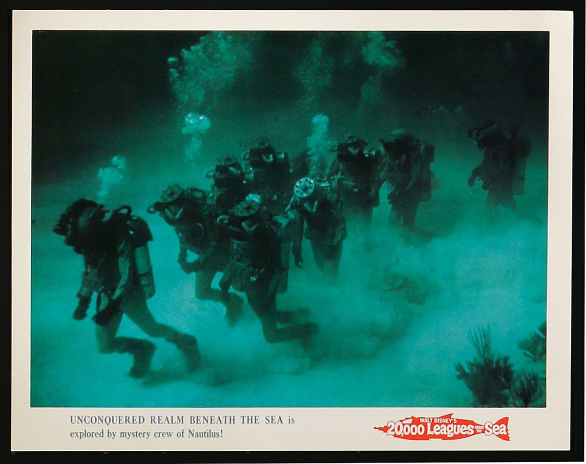 20,000 Leagues Under The Sea (1955) original movie poster for sale at Original Film Art - Vintage Movie Posters
