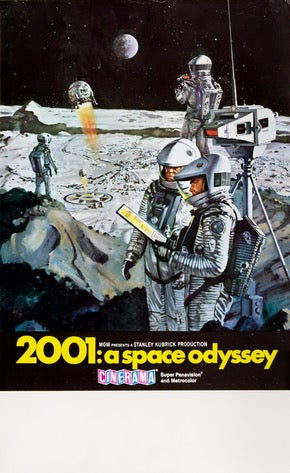 2001: A Space Odyssey (1968) original movie poster for sale at Original Film Art