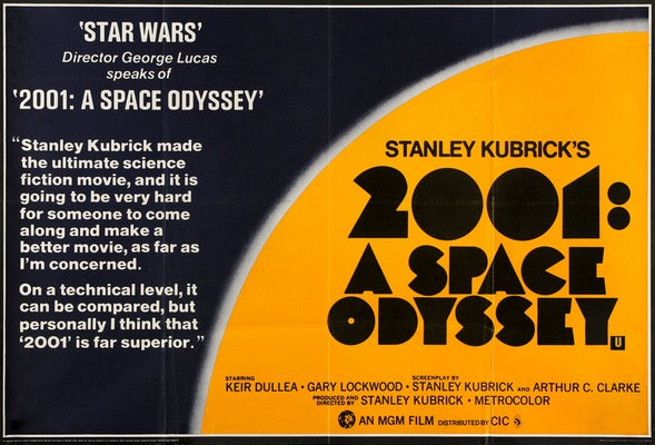 2001: A Space Odyssey (1968) original movie poster for sale at Original Film Art